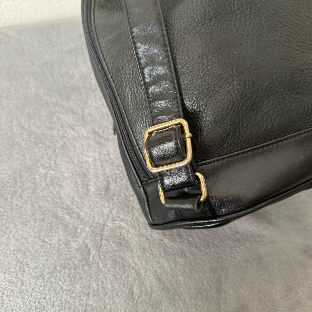 Black Drawstring Backpack Bag - Picture 10 of 14
